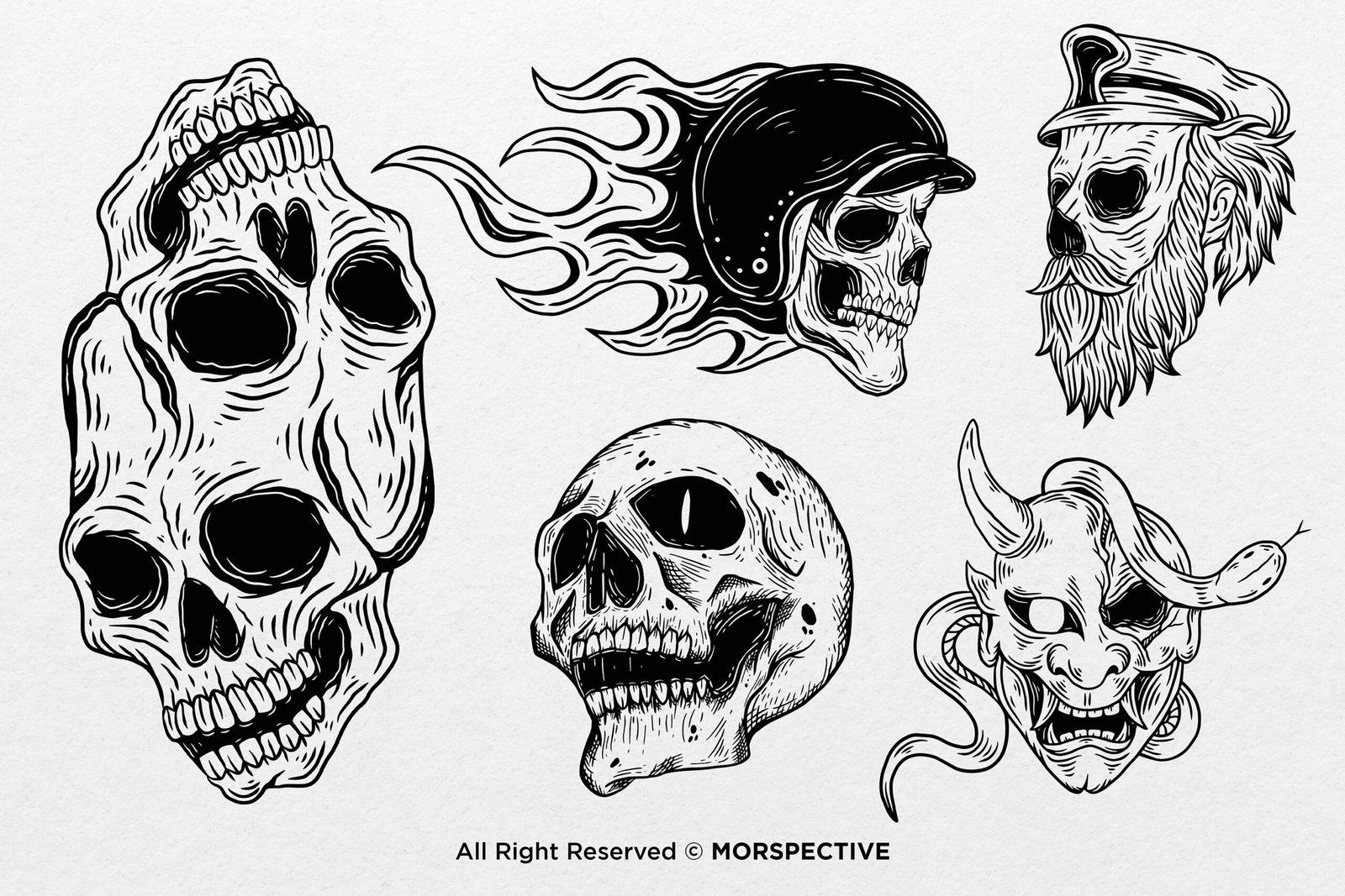 15 Set Bundle Dark Art Skull Rider 4 15 Set Bundle Dark Art Skull Rider - Image 4