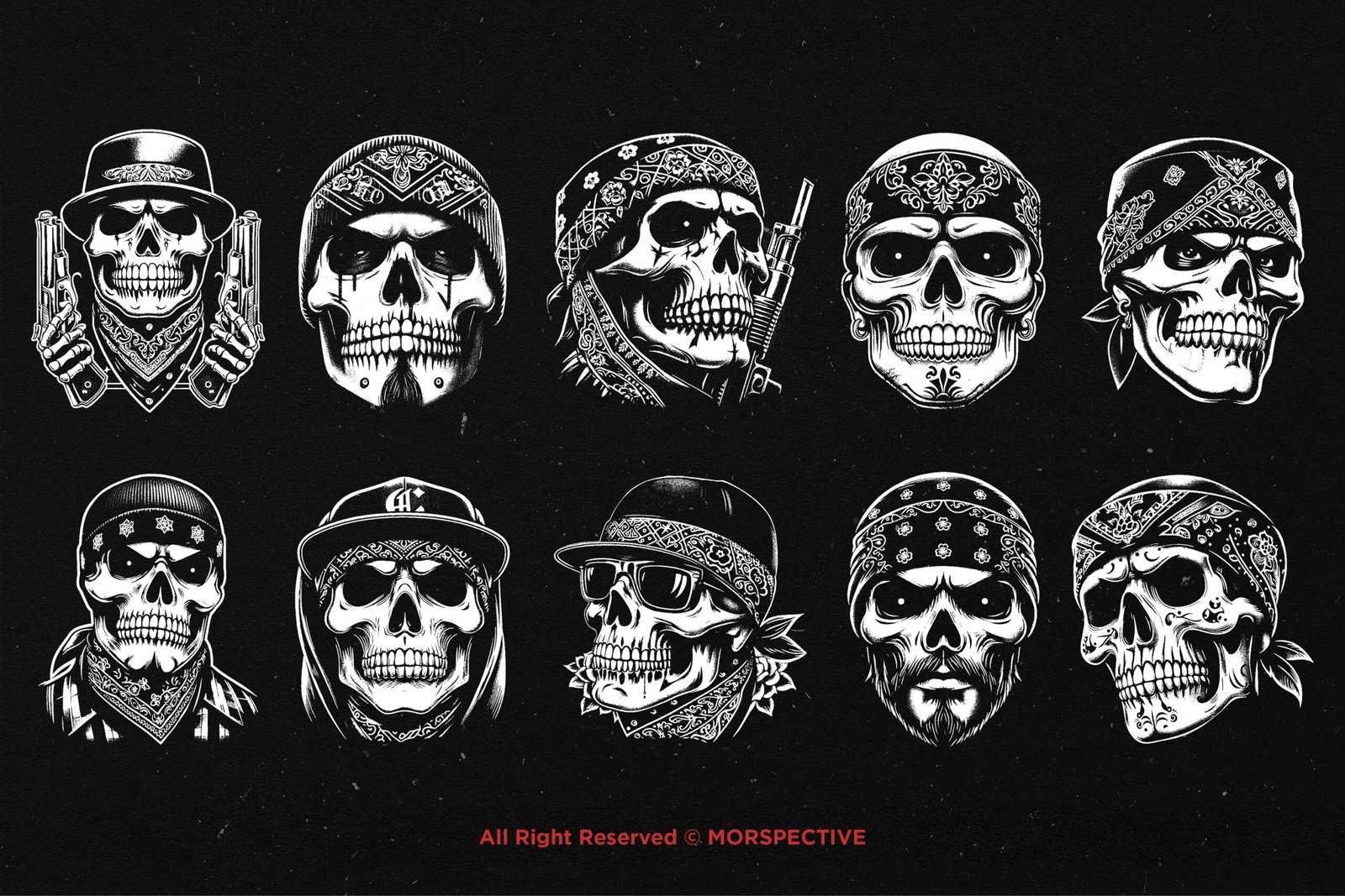 10 Bundle Dark Art Cholo Gangster 5 10 Bundle Dark Art Cholo Gangster - Image 5