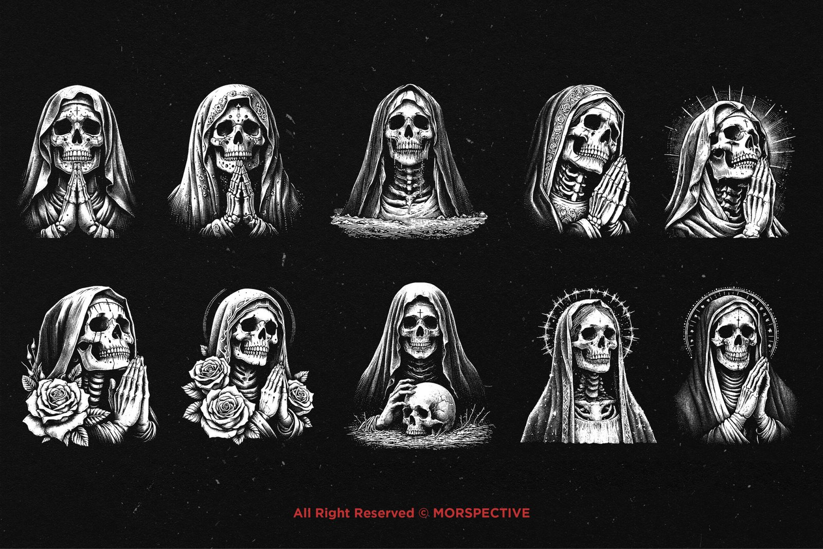 10 Bundle Dark Art Mother Skull 5 10 Bundle Dark Art Mother Skull - Image 5