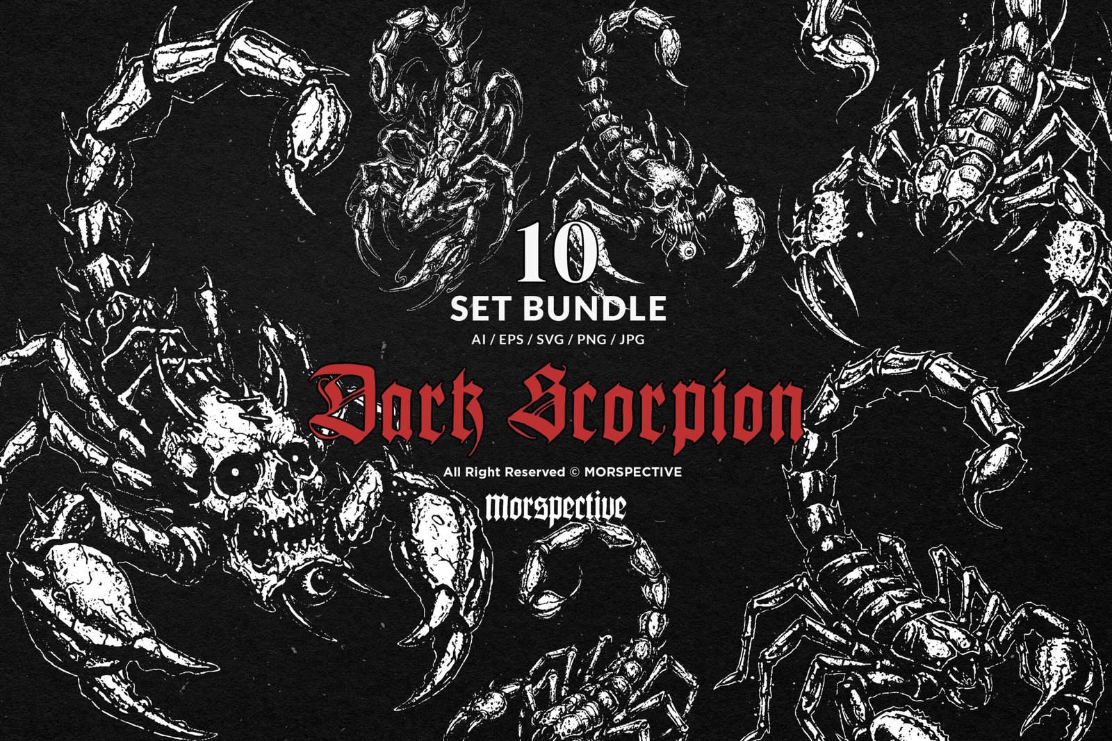 10 Bundle Dark Art Scorpion 1 10 Bundle Dark Art Scorpion