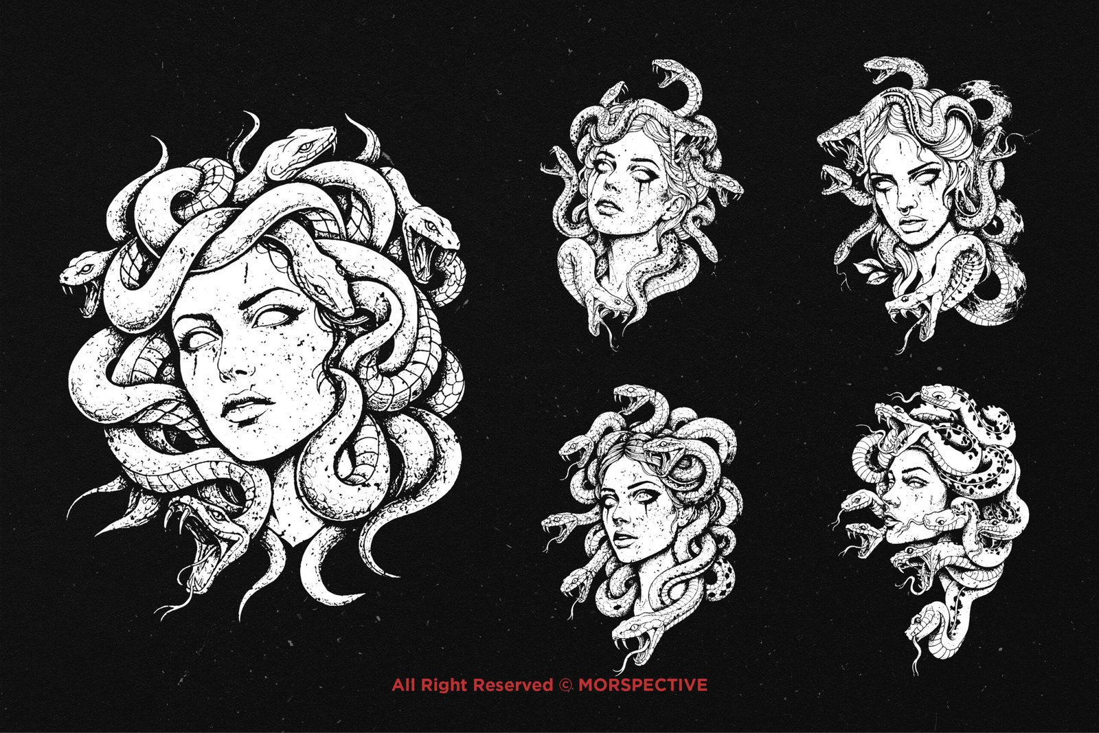 10 Bundle Dark Art Medusa 3 10 Bundle Dark Art Medusa - Image 3