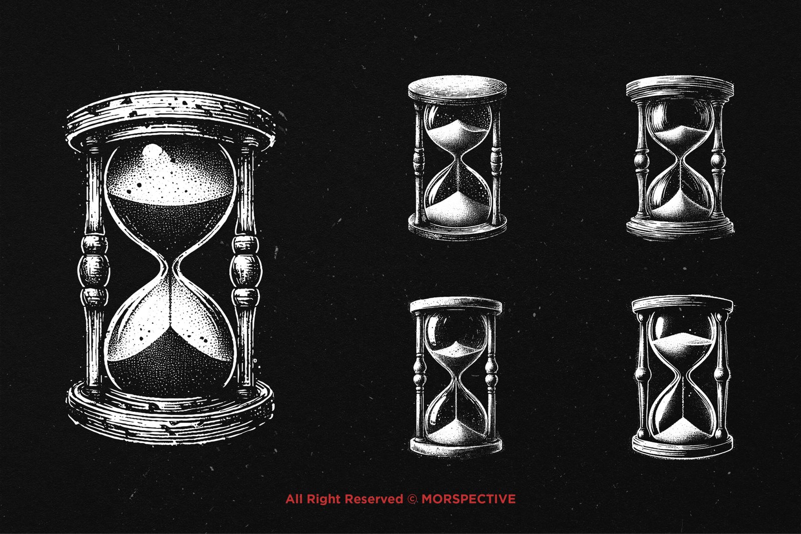 10 Bundle Dark Art Hourglass Sand Timer 3 10 Bundle Dark Art Hourglass Sand Timer - Image 3