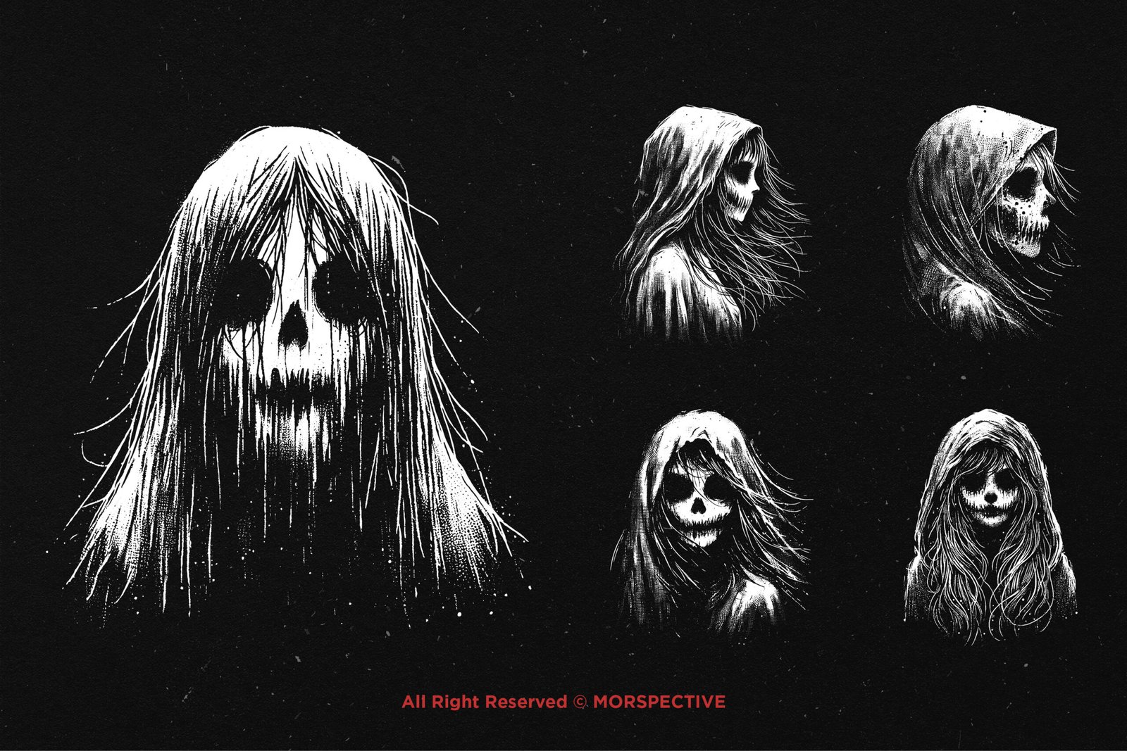 10 Bundle Dark Art Girl Ghost 3 10 Bundle Dark Art Girl Ghost - Image 3