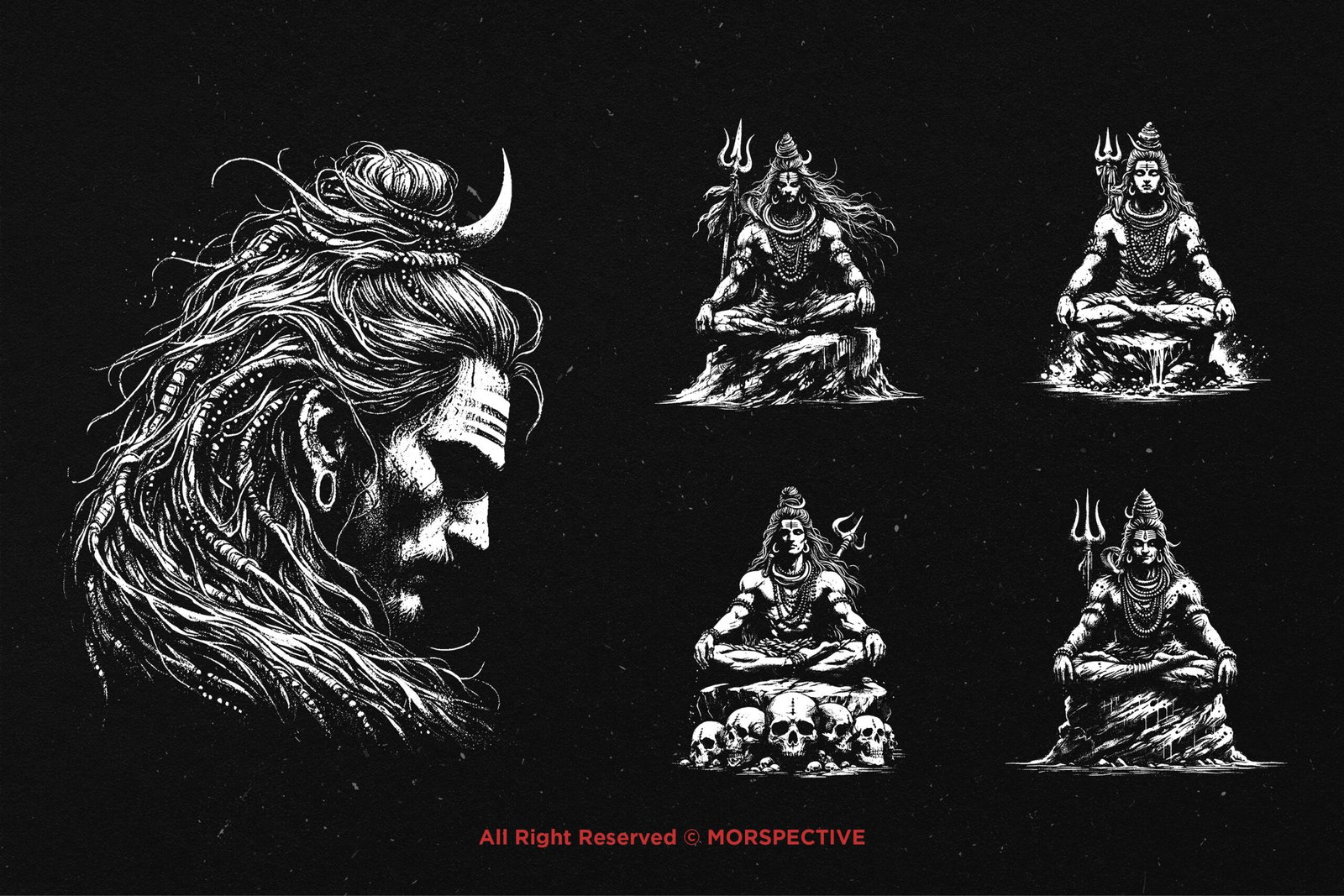10 Bundle Dark Art Shiva God 3 10 Bundle Dark Art Shiva God - Image 3