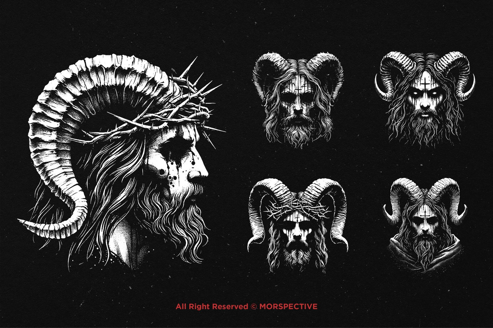 10 Bundle Dark Art God Horn 3 10 Bundle Dark Art God Horn - Image 3