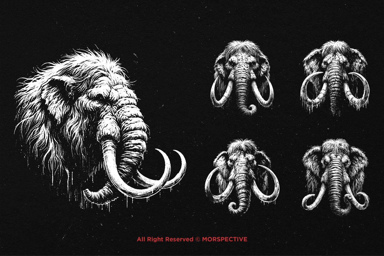 10 Bundle Dark Art Mammoth Ancient 3 10 Bundle Dark Art Mammoth Ancient - Image 3