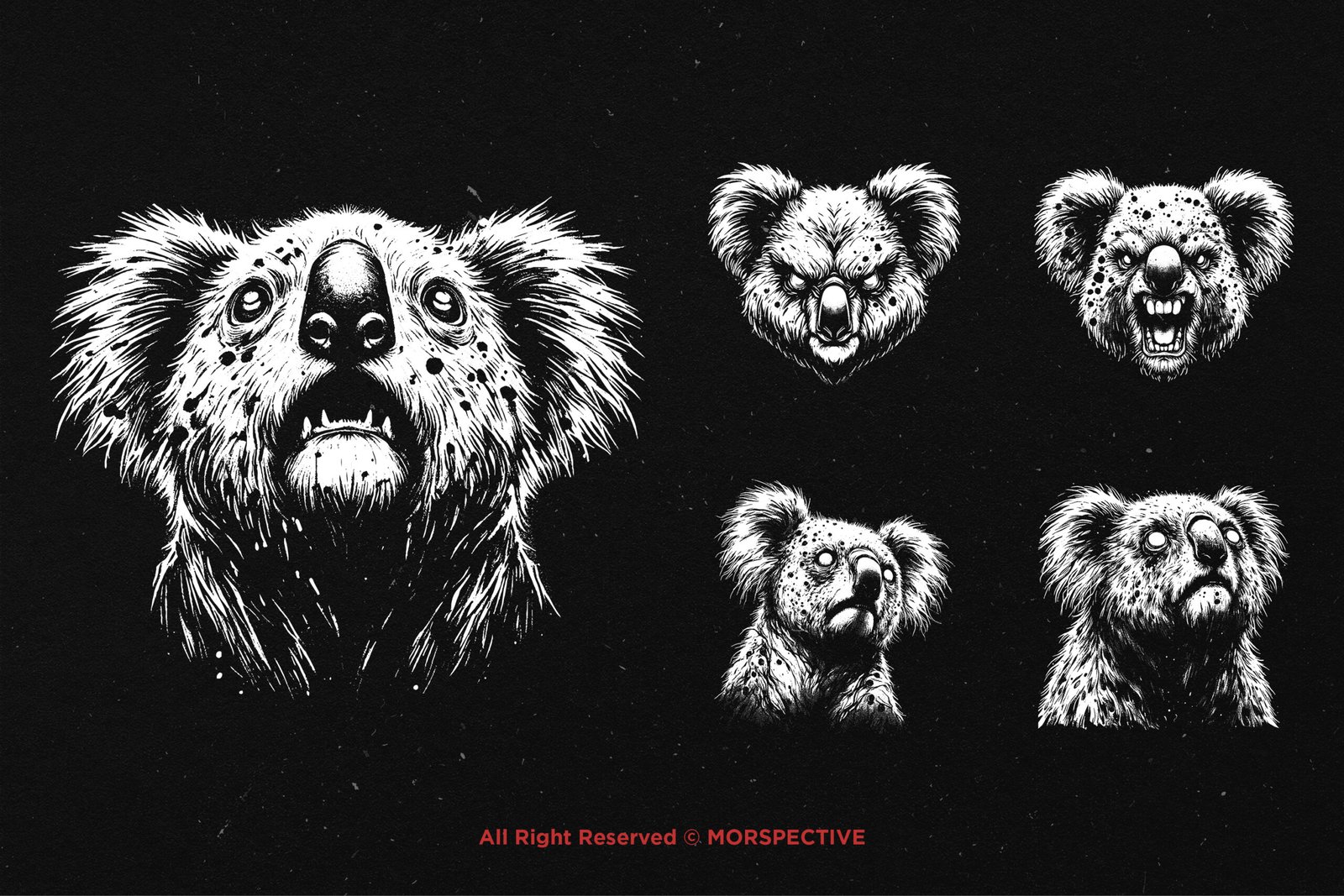 10 Bundle Dark Art Koala 3 10 Bundle Dark Art Koala - Image 3