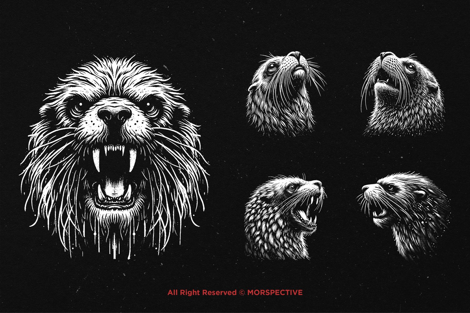 10 Bundle Dark Art Sea Lion 3 10 Bundle Dark Art Sea Lion - Image 3