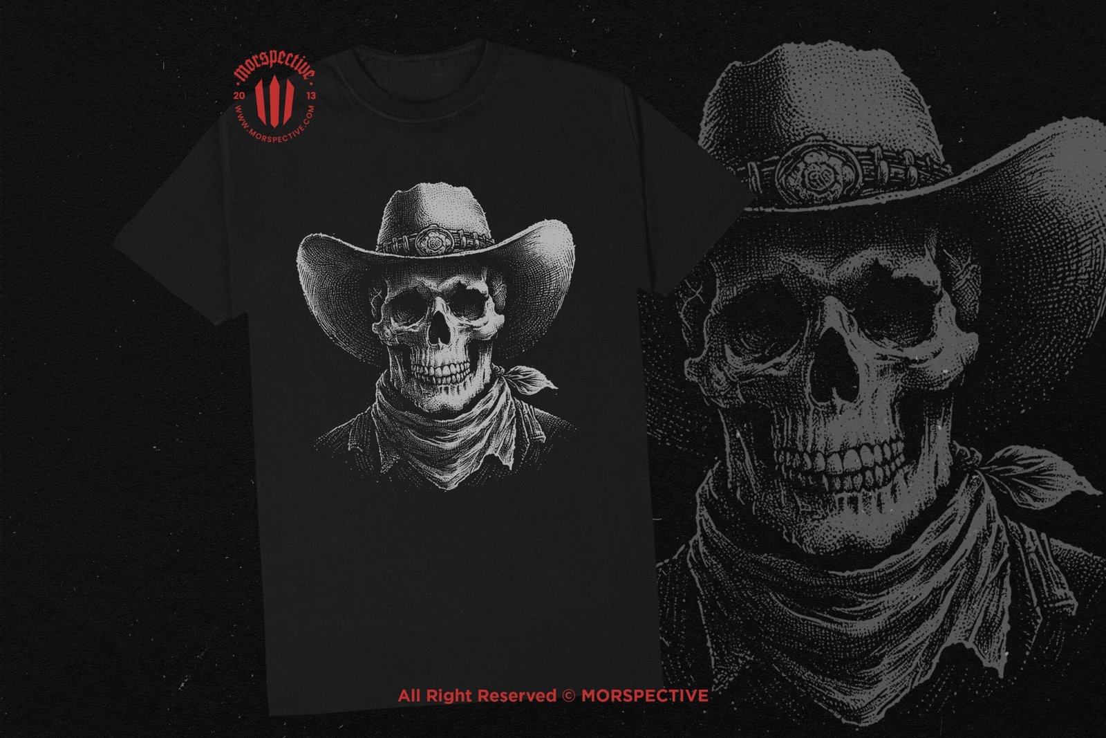 10 Bundle Dark Art Skull Cowboy 2 10 Bundle Dark Art Skull Cowboy - Image 2