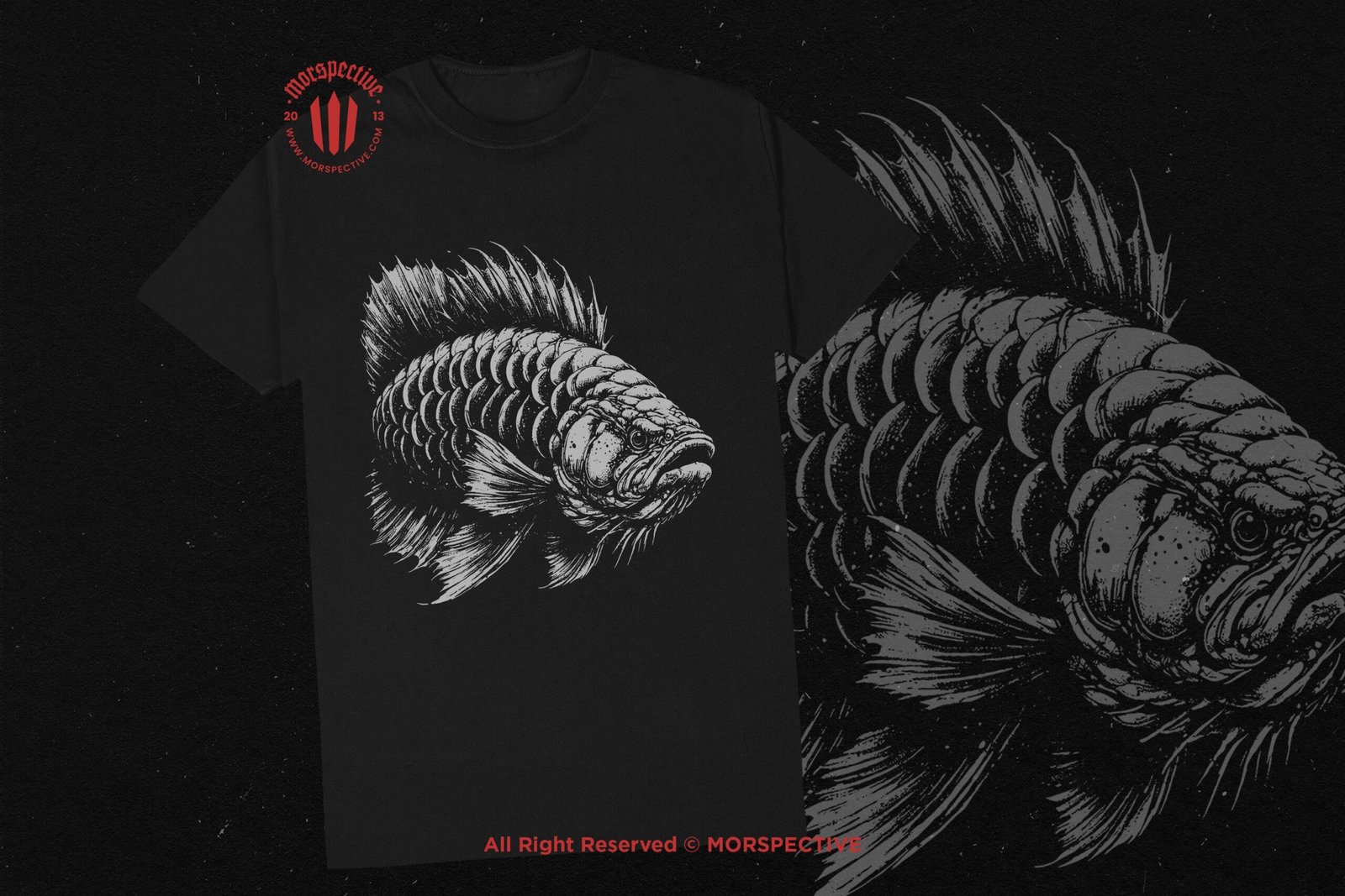 10 Bundle Dark Art Arowana Fish 2 10 Bundle Dark Art Arowana Fish - Image 2