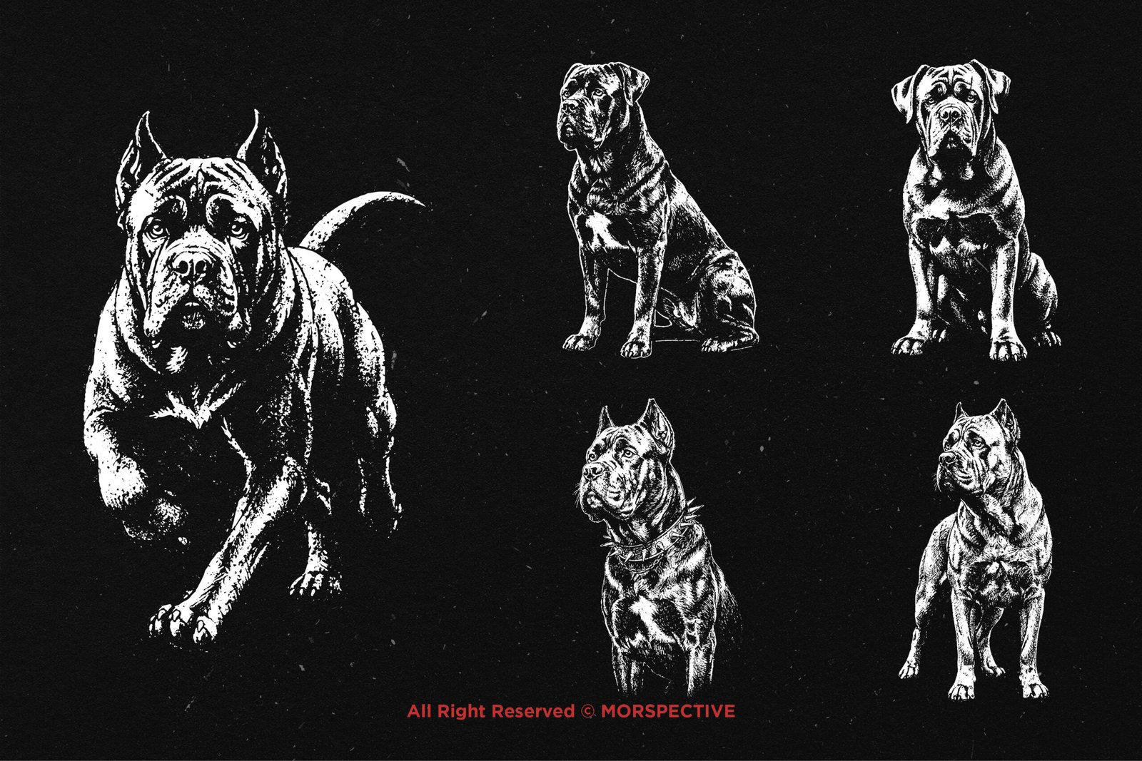 10 Bundle Dark Art Cane Corso 4 10 Bundle Dark Art Cane Corso - Image 4