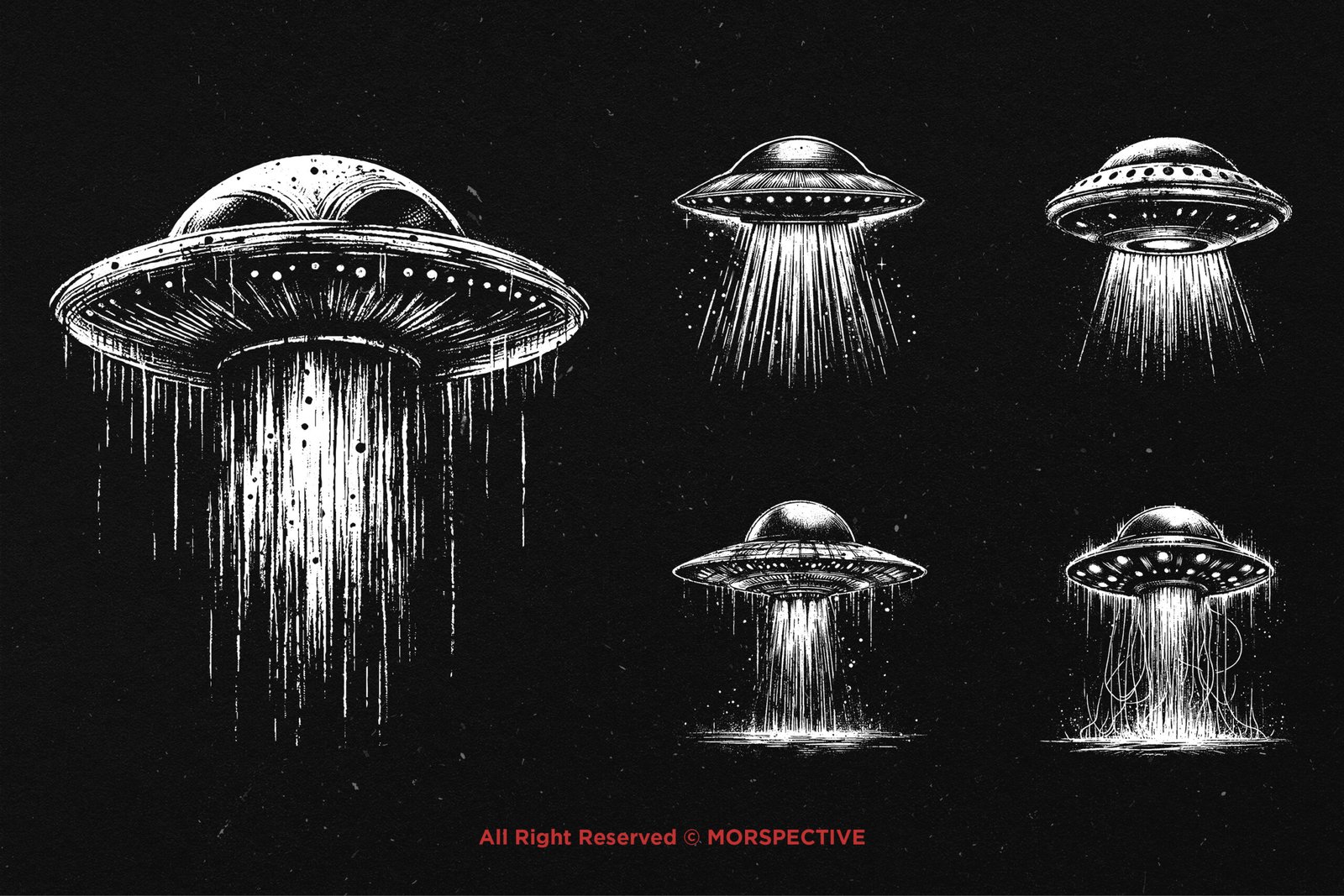 10 Bundle Dark UFO Plane 4 10 Bundle Dark UFO Plane - Image 4