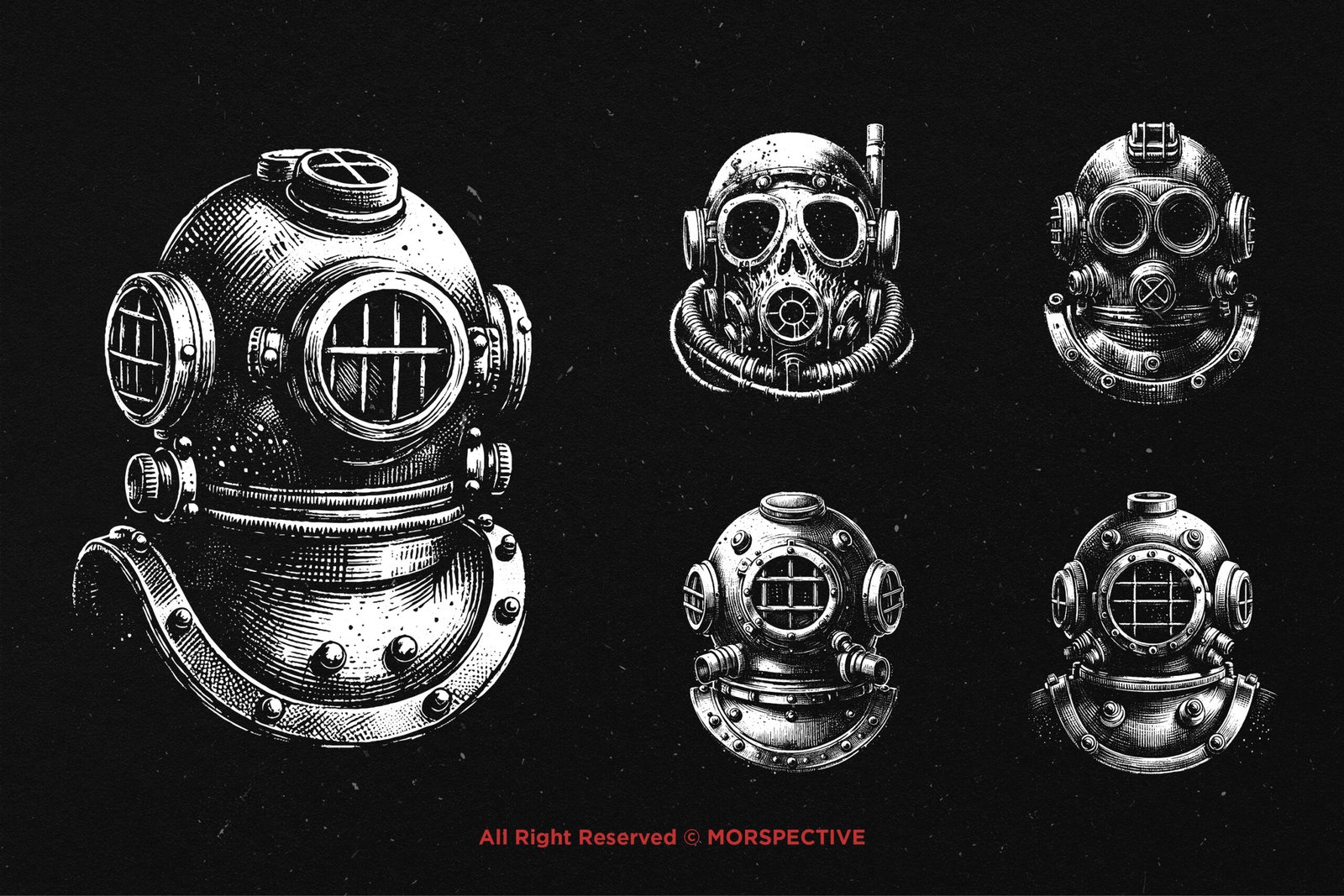 10 Bundle Dark Art Divers Helm 4 10 Bundle Dark Art Divers Helm - Image 4