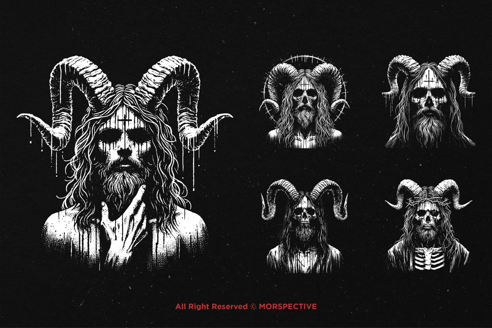 10 Bundle Dark Art God Horn 4 10 Bundle Dark Art God Horn - Image 4