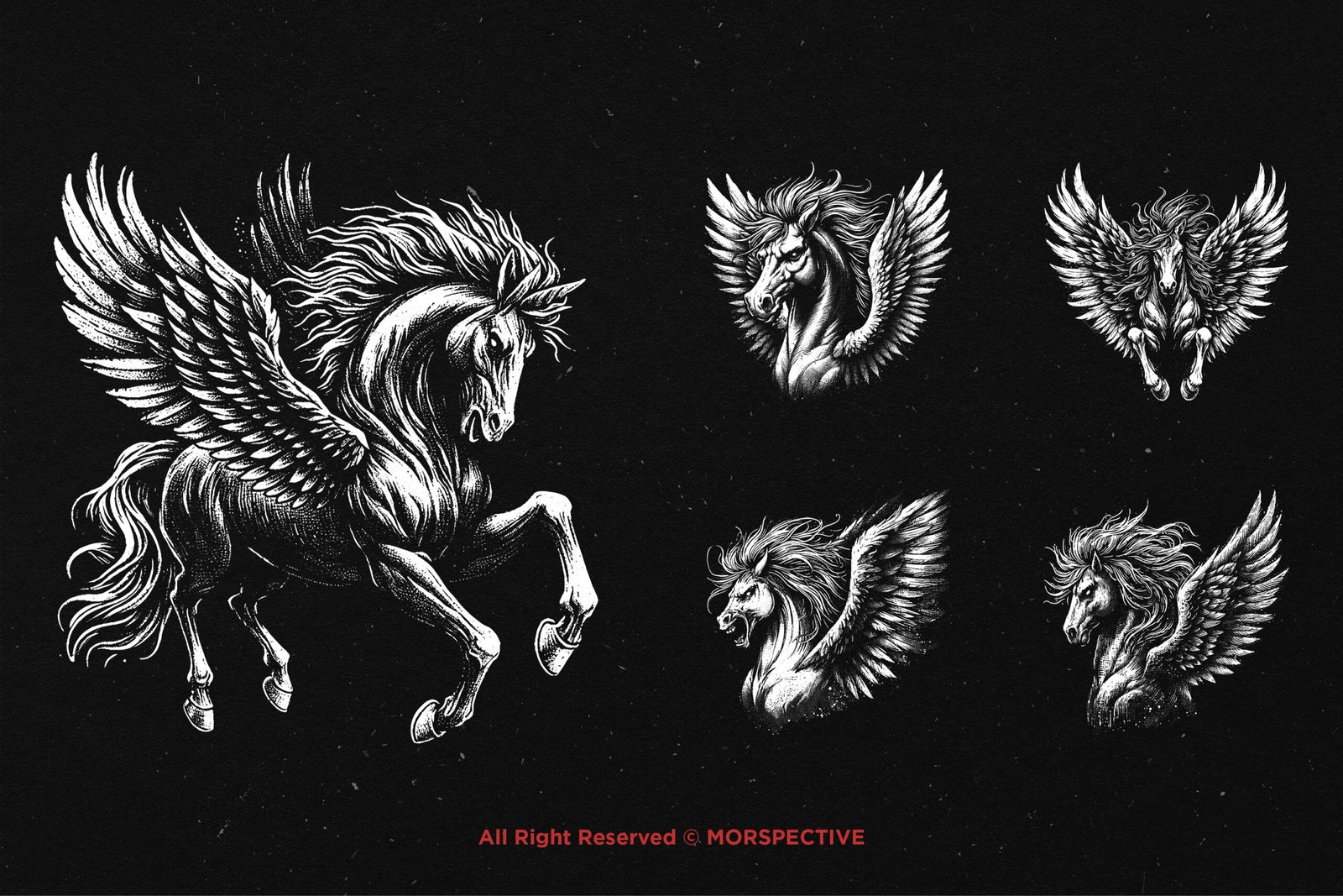 10 Bundle Dark Art Pegasus 4 10 Bundle Dark Art Pegasus - Image 4