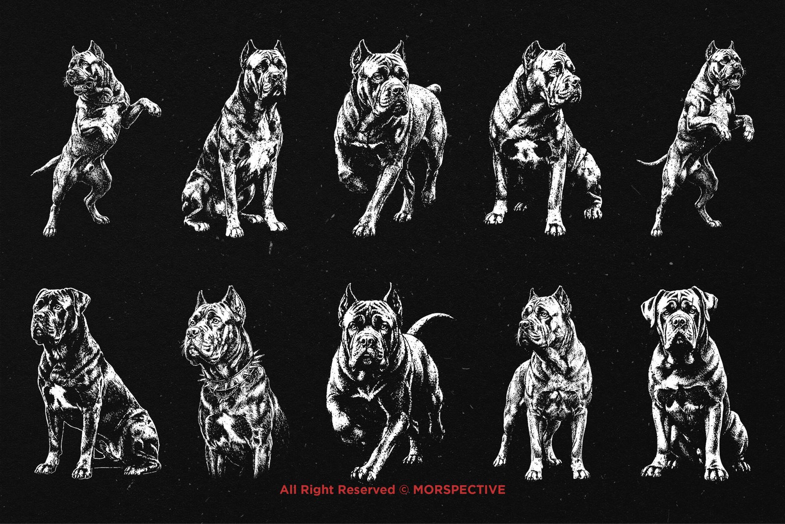 10 Bundle Dark Art Cane Corso 5 10 Bundle Dark Art Cane Corso - Image 5