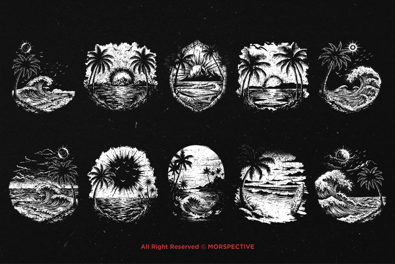 10 Bundle Dark Art Sunset Vibes 5 10 Bundle Dark Art Sunset Vibes - Image 5