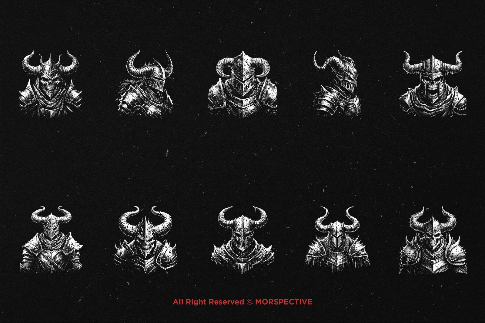10 Bundle Dark Art Devil Knight 5 10 Bundle Dark Art Devil Knight - Image 5