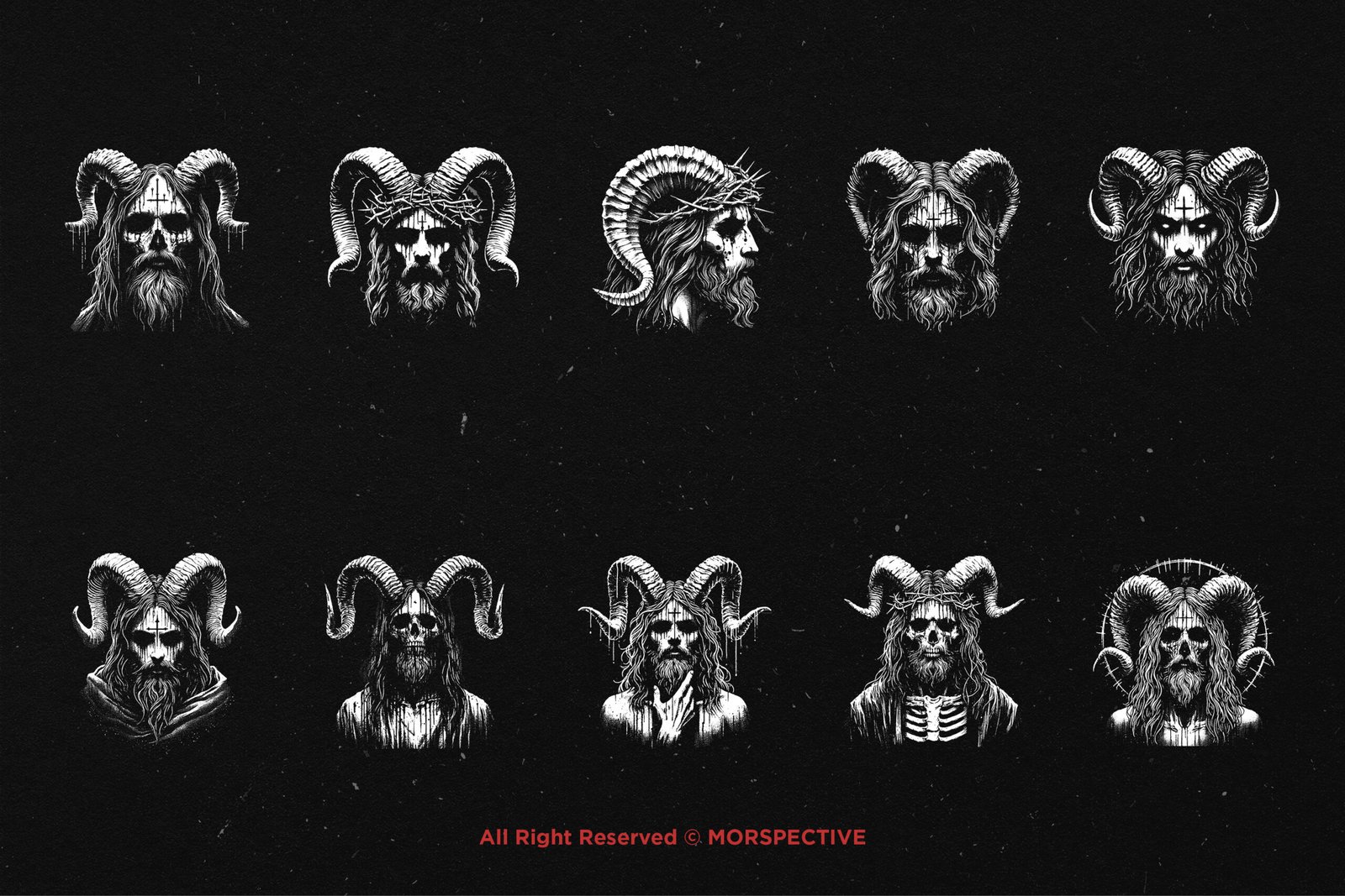 10 Bundle Dark Art God Horn 5 10 Bundle Dark Art God Horn - Image 5